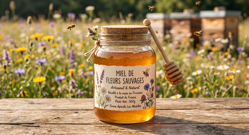 Miel de fleurs sauvages