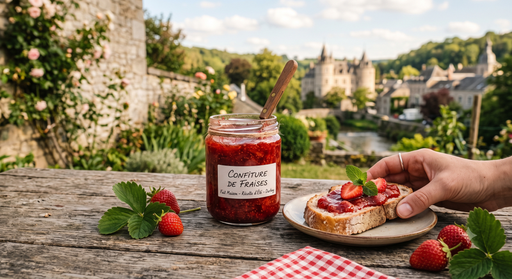 Confiture de fraises
